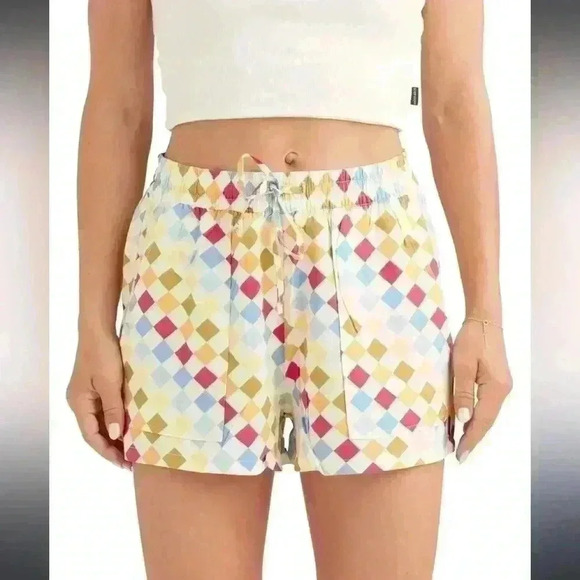 Body Glove - Easy Breezy Elastic Waist Shorts - Multi color; Medium - Picture 1 of 14